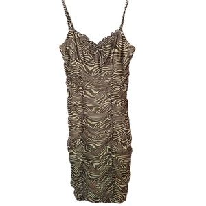 H&M draped dress XS